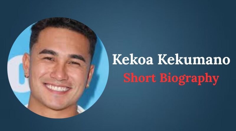Kekoa Kekumano Short Biography