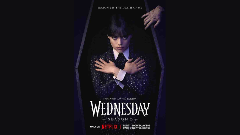 Wednesday Season 2 Poster