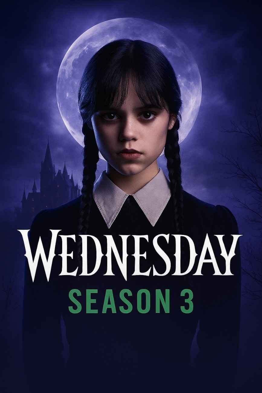 Wednesday Season 3 Poster